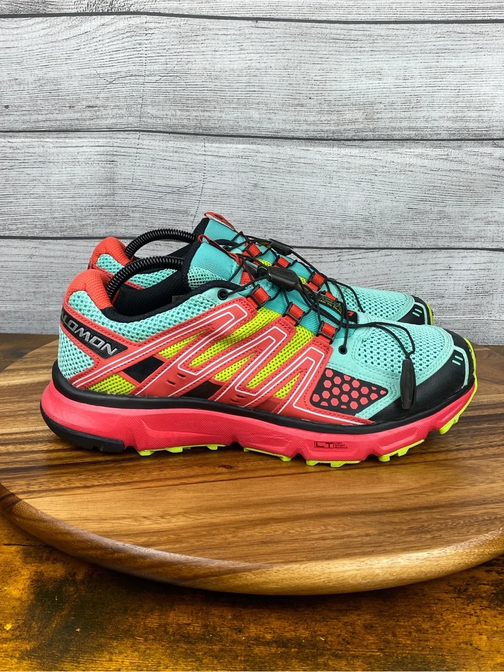 Salomon XR Mission 1 Multicolor Trail Running Shoe 128431 Womens Sneaker Size 10